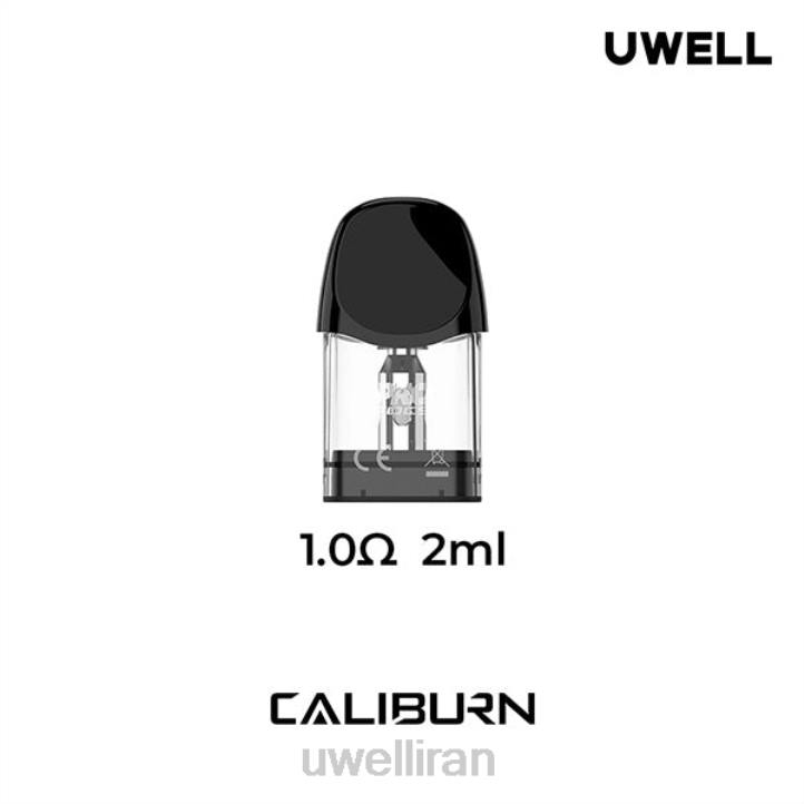 UWELL CALIBURN A3 غلاف جایگزین | بسته 4 عددی 1.0 اهم 6DRV18 | ویپ UWELL