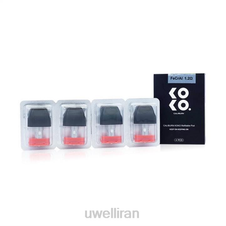 UWELL CALIBURN KOKO غلاف (بسته 4 عددی) 1.2 اهم 6DRV95 | UWELL پاد