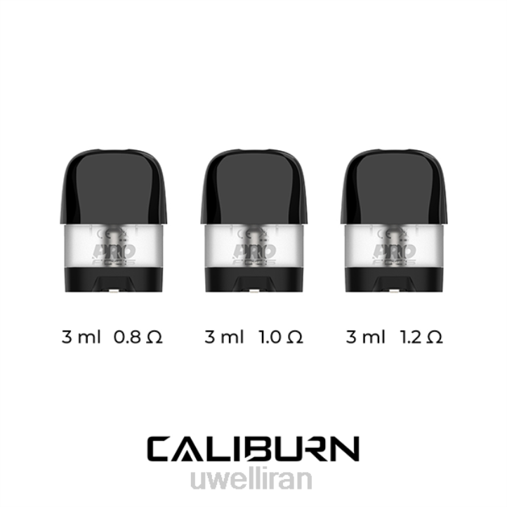 UWELL CALIBURN X غلاف جایگزین | بسته 2 عددی 0.8 اهم 6DRV46 | UWELL قیمت