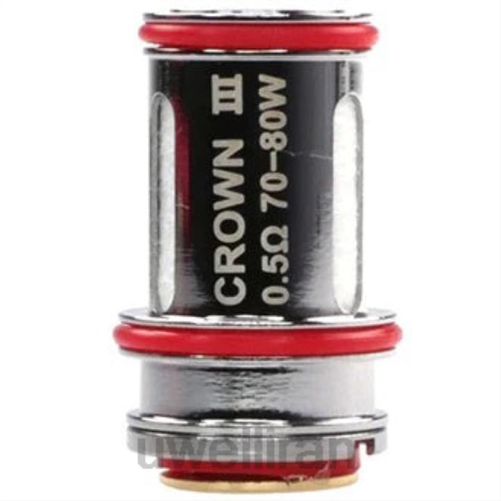 UWELL CROWN 3 کویل (بسته 4 عددی) 0.5 اهم 6DRV93 | UWELL VAPE PRICE