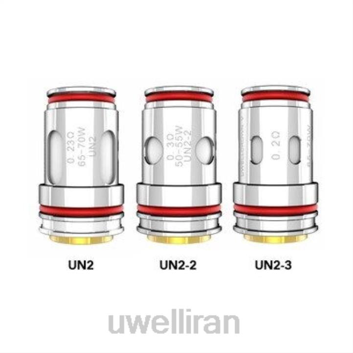 UWELL CROWN V سیم پیچ | بسته 4 عددی un2 مش 0.23 اهم 6DRV67 | ویپ UWELL قیمت