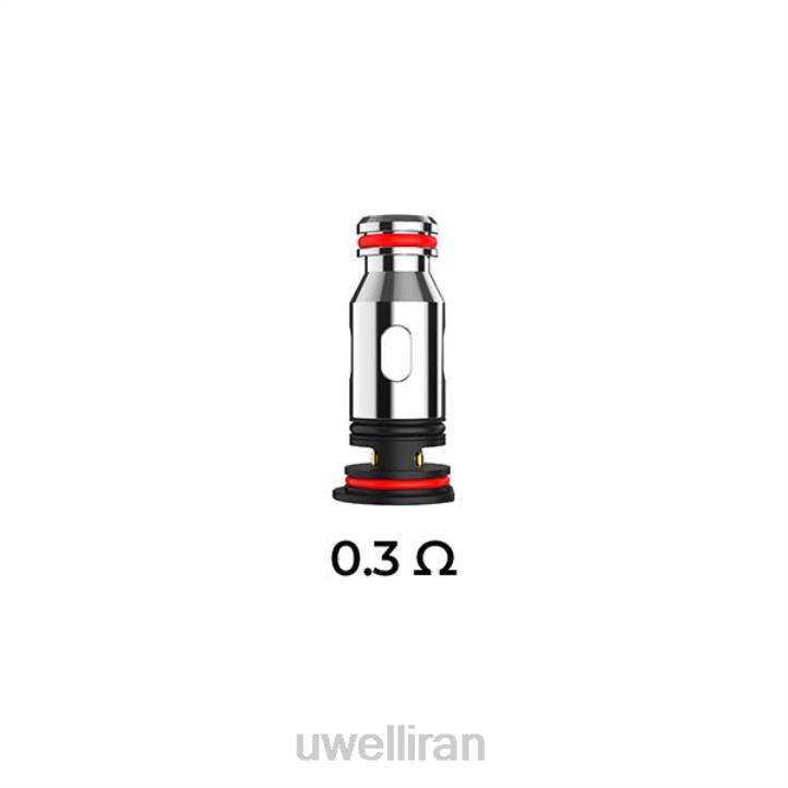 UWELL PA کویل های جایگزین 0.3 اهم (4 بسته) 6DRV82 | UWELL TEHRAN