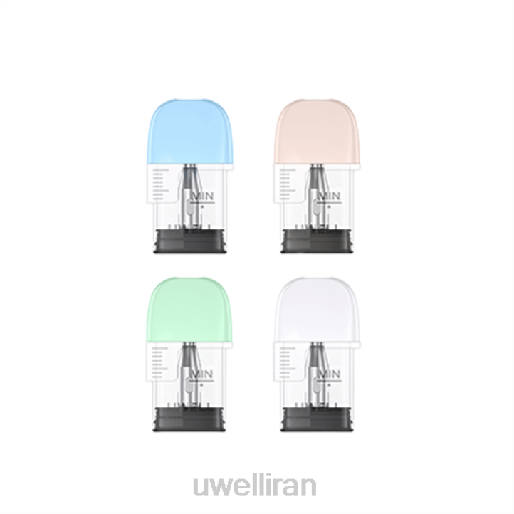 UWELL POPREEL P1 غلاف جایگزین (بسته 4 عددی) 1.2 اهم 6DRV84 | UWELL VAPE FLAVOURS