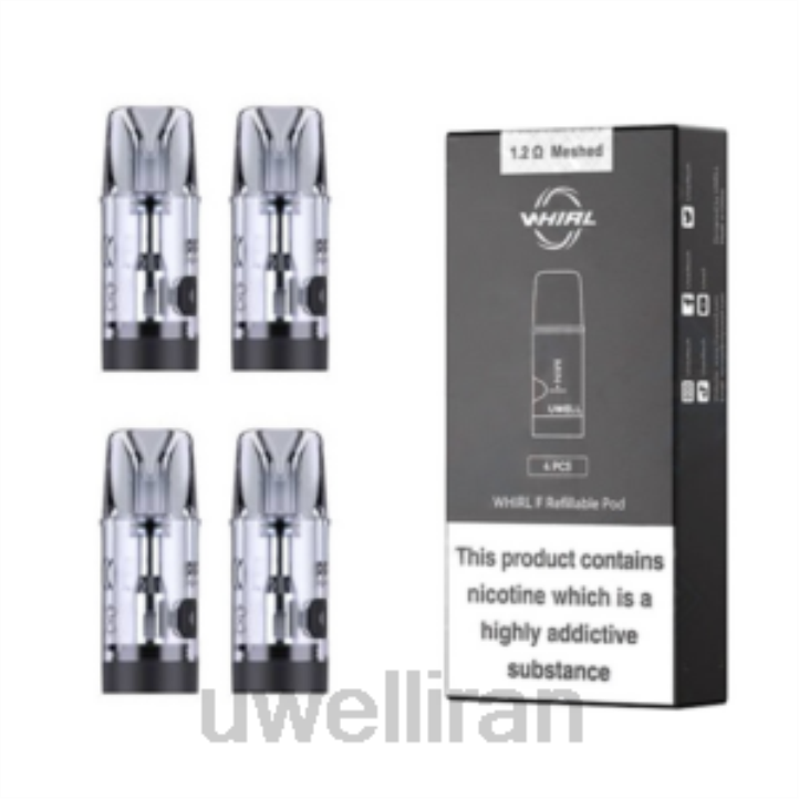 UWELL WHIRL F غلاف (بسته 4 عددی) 1.2 اهم 6DRV198 | ویپ UWELL