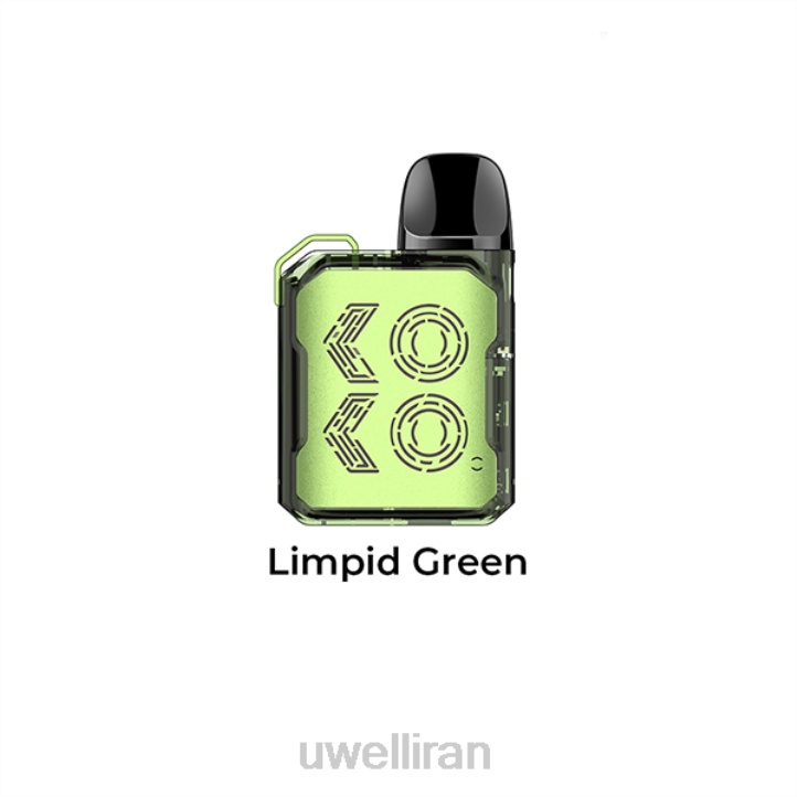 UWELL CALIBURN GK2 کیت غلاف سبز روشن 6DRV104 | UWELL VAPE FLAVOURS