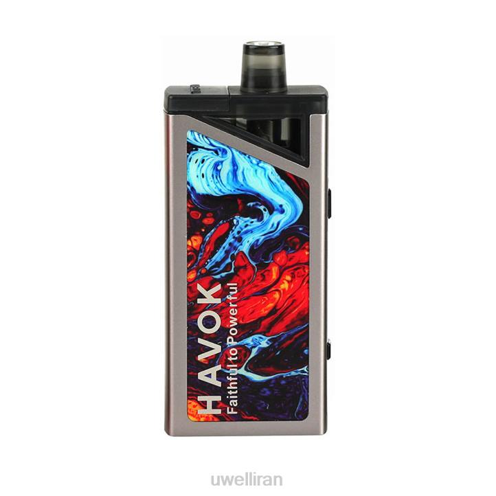 UWELL HAVOK V1 کیت 65 وات نقره 6DRV189 | سیگار UWELL